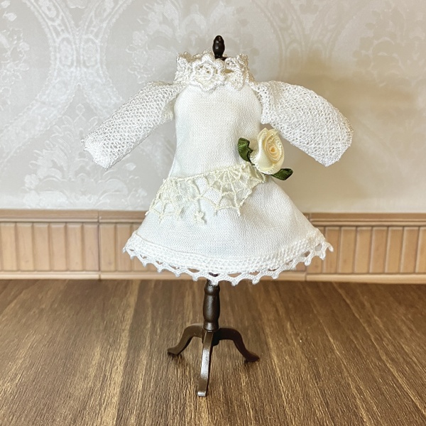 【ドール】1/12size:おばけドレス(ワンピース)