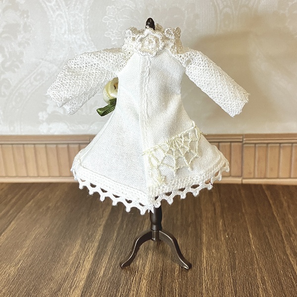 【ドール】1/12size:おばけドレス(ワンピース)