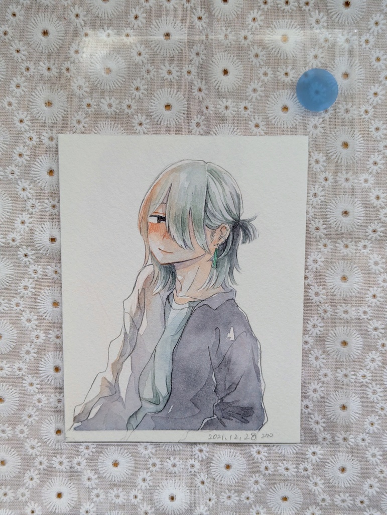 【ワンコイン原画】「なに？」