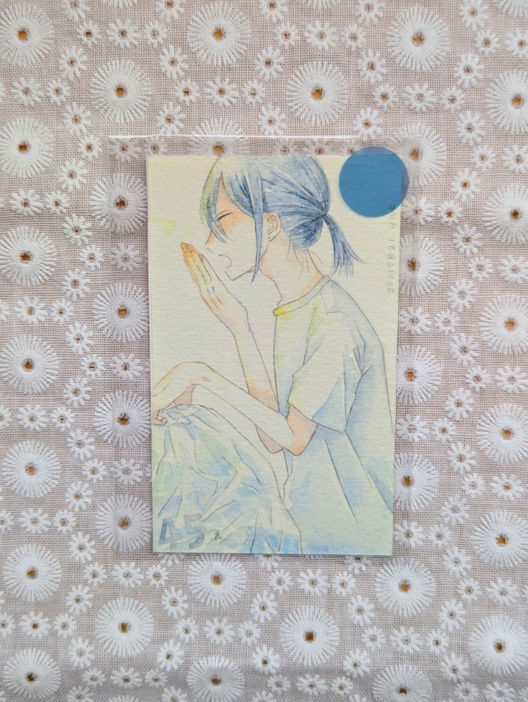 【ワンコイン原画】眠い朝