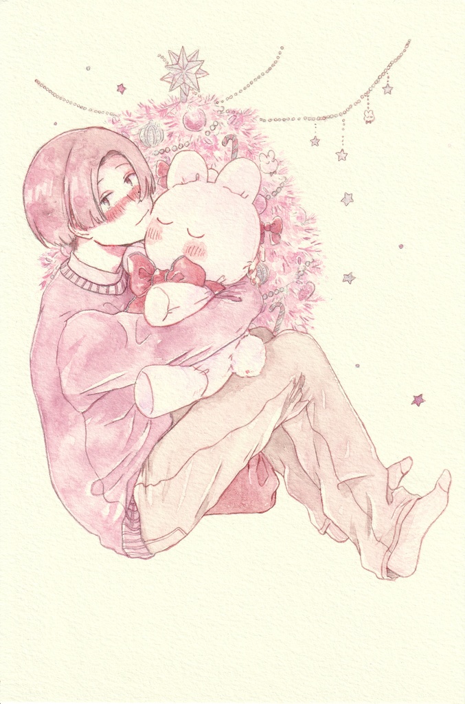 【原画】holiday, home party