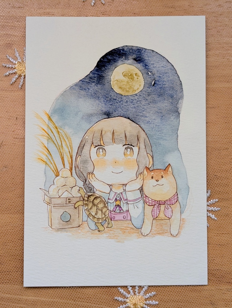 ［ドローイング］秋の声、きこえるかな？