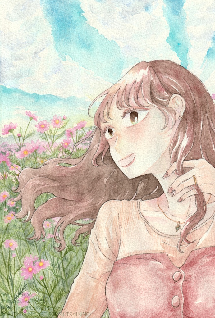【原画】2025年カレンダーイラスト