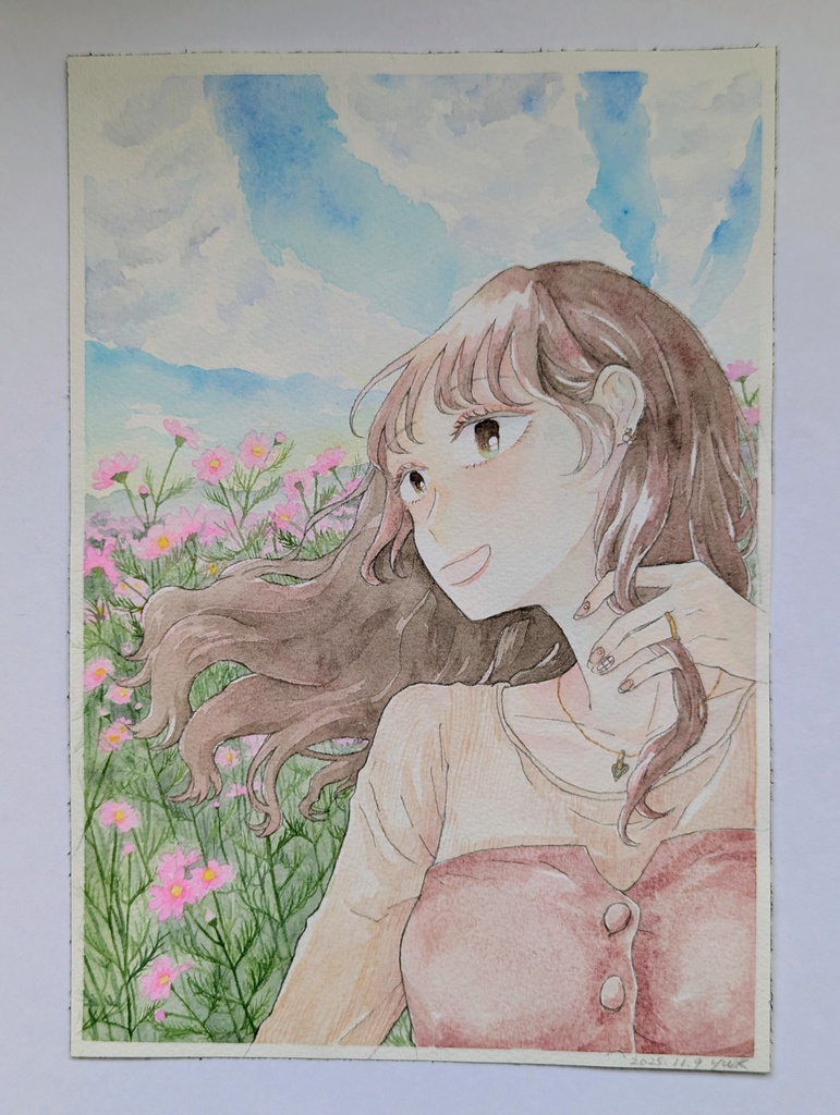 【原画】2025年カレンダーイラスト