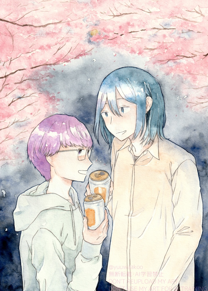 【原画】2025年カレンダーイラスト