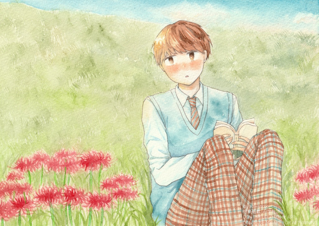 【原画】2025年カレンダーイラスト