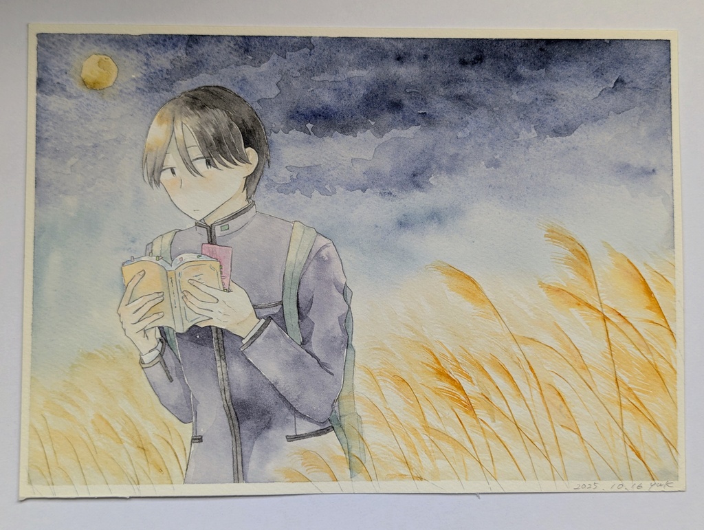 【原画】2025年カレンダーイラスト