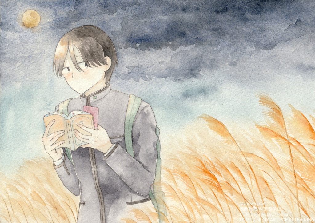 【原画】2025年カレンダーイラスト