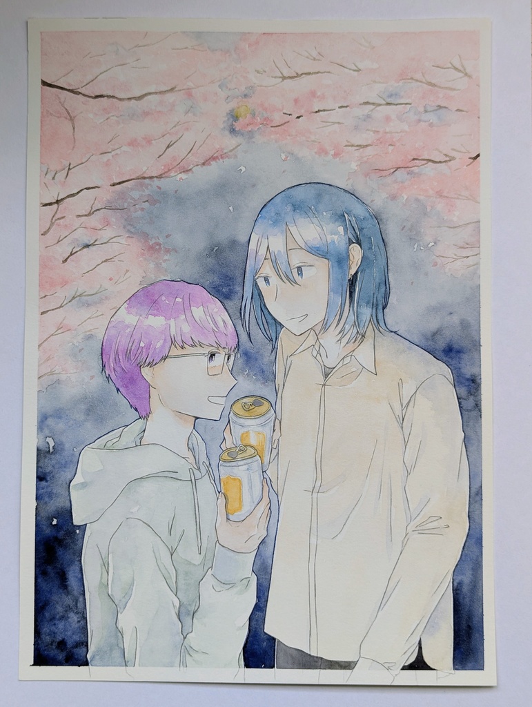 【原画】2025年カレンダーイラスト