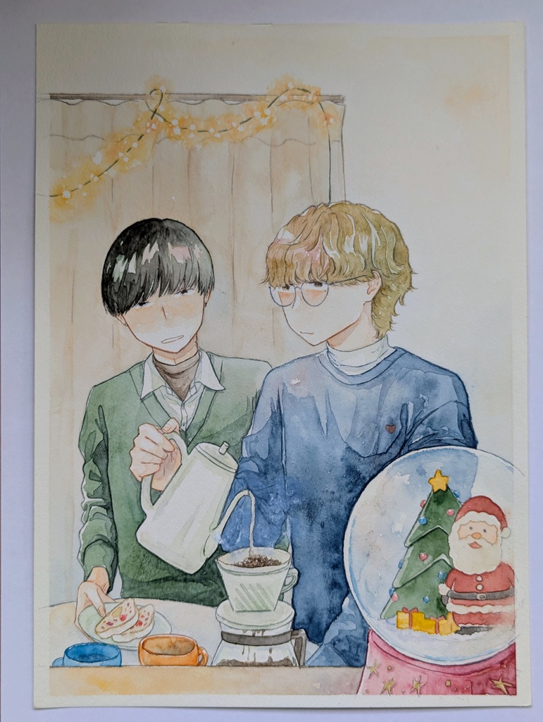 【原画】2025年カレンダーイラスト