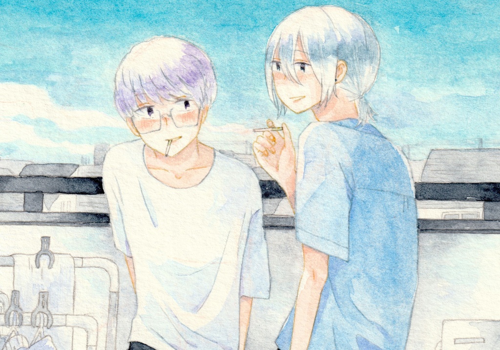 夏の原画
