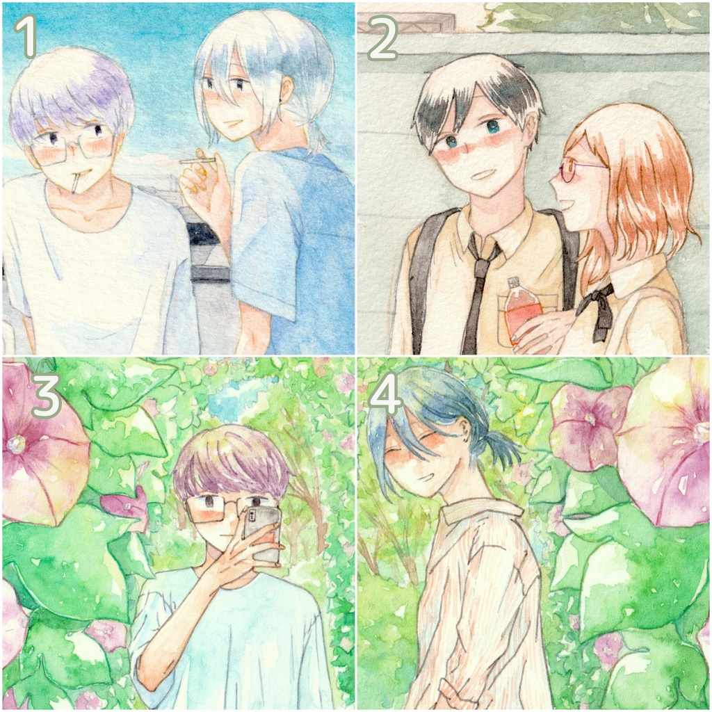 夏の原画