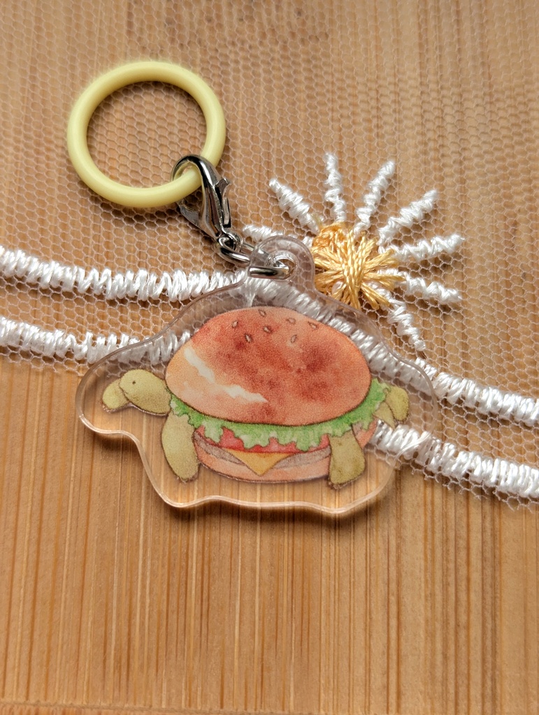 【アンブレラマーカー】かめバーガー