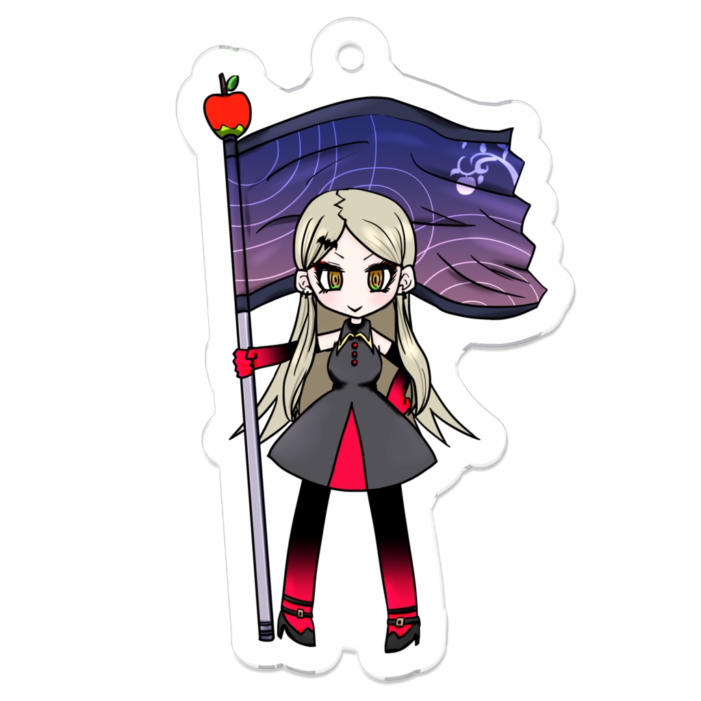 九条林檎様 ミニアクリルキーホルダー