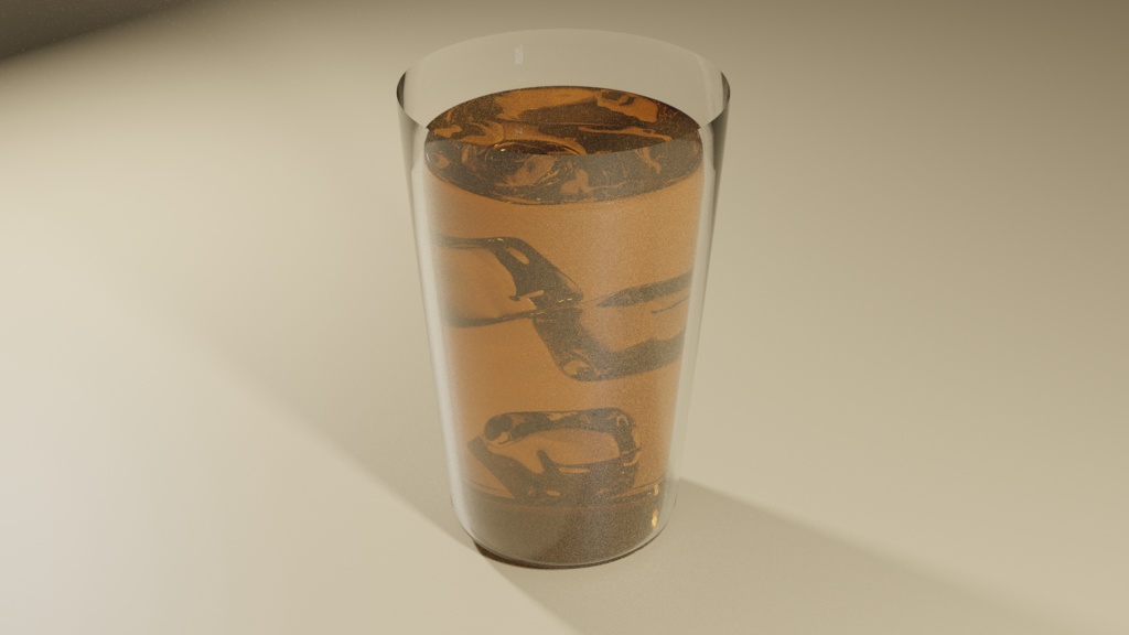 【３Dモデル】オレンジジュース