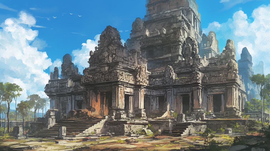 ファンタジー背景素材20種(合計226枚)セット - 特価パック - AIイラスト