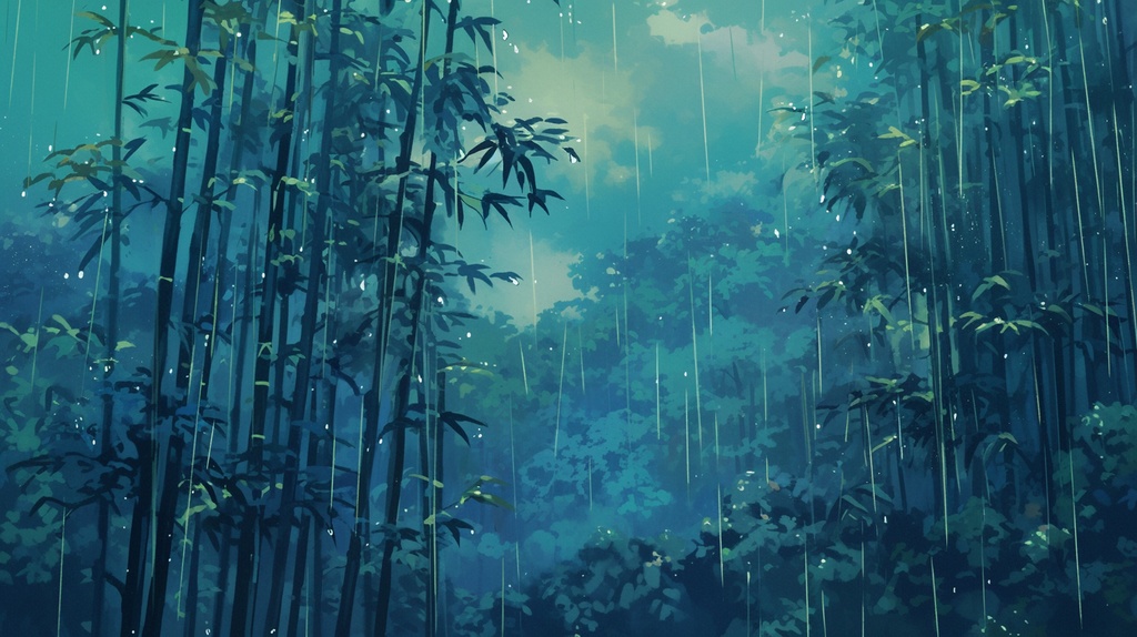 竹林の背景素材１～１４ ver.2