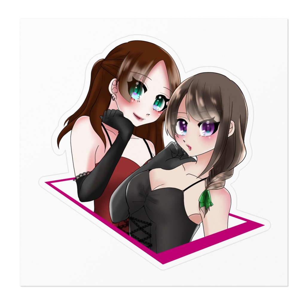 ゆなままステッカー ver.1