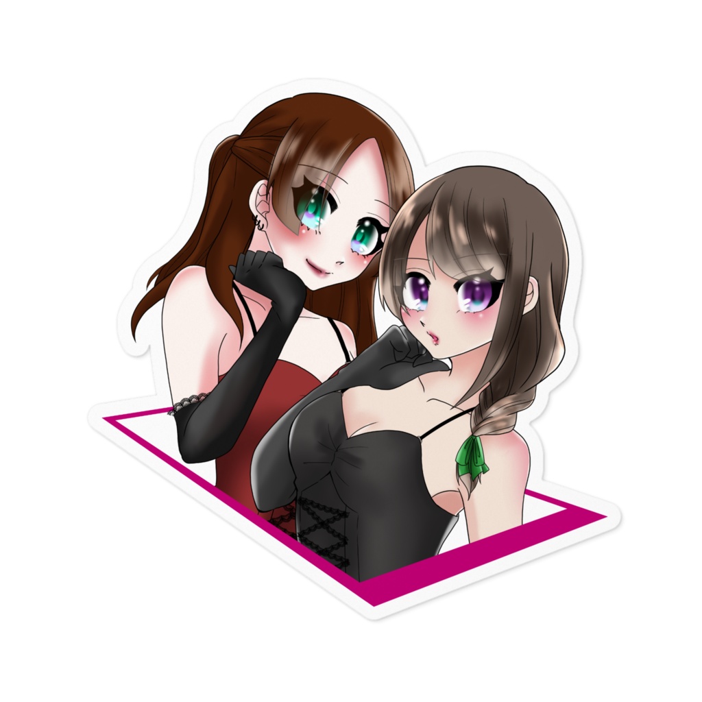 ゆなままステッカー ver.1