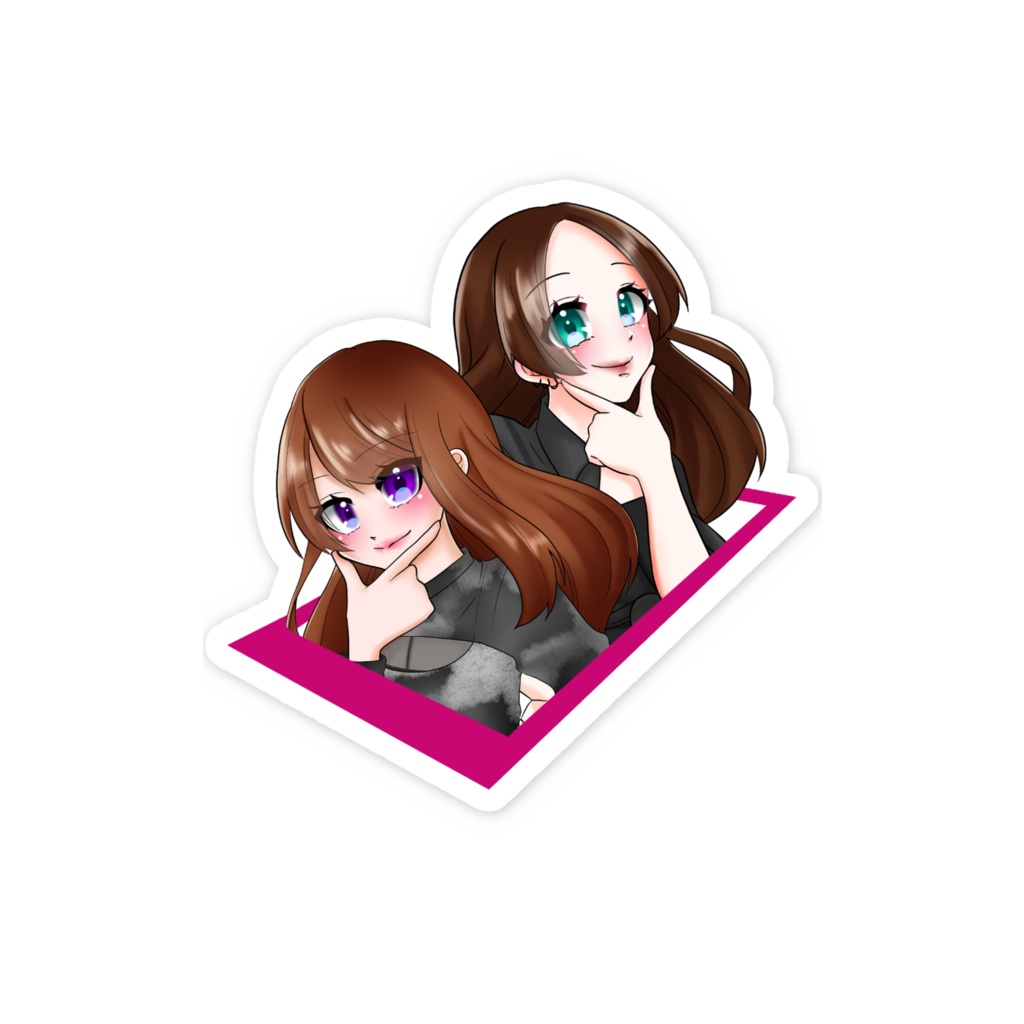 ゆなままスマホステッカー Ver.2