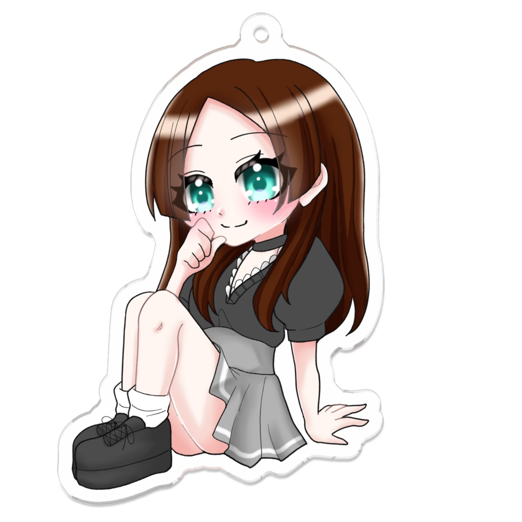 【期間限定】紫月ゆな* 活動13周年記念グッズ アクキーミニキャラVer.