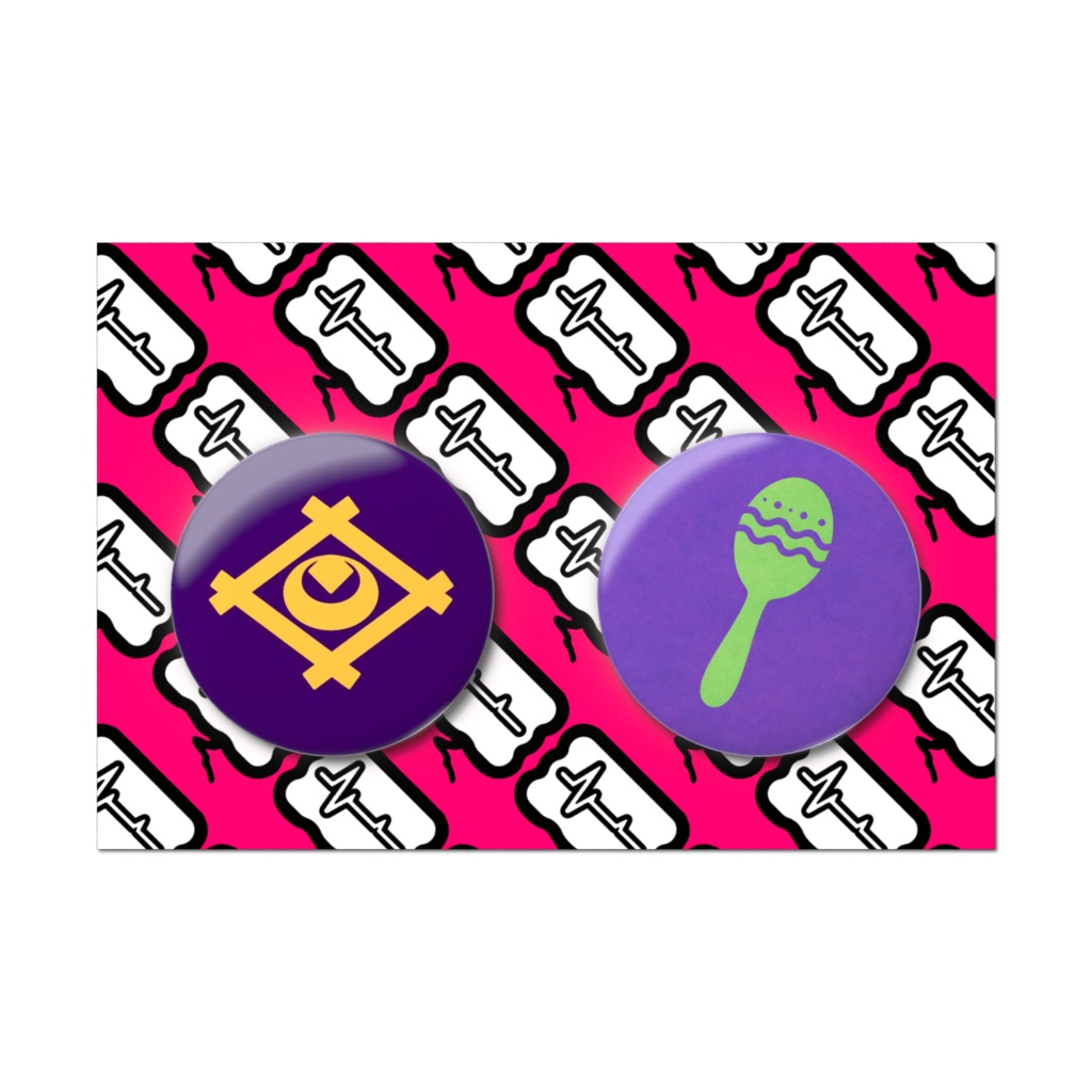 【メンバーロゴ】アンコモチ ウータン 缶バッチ 2種