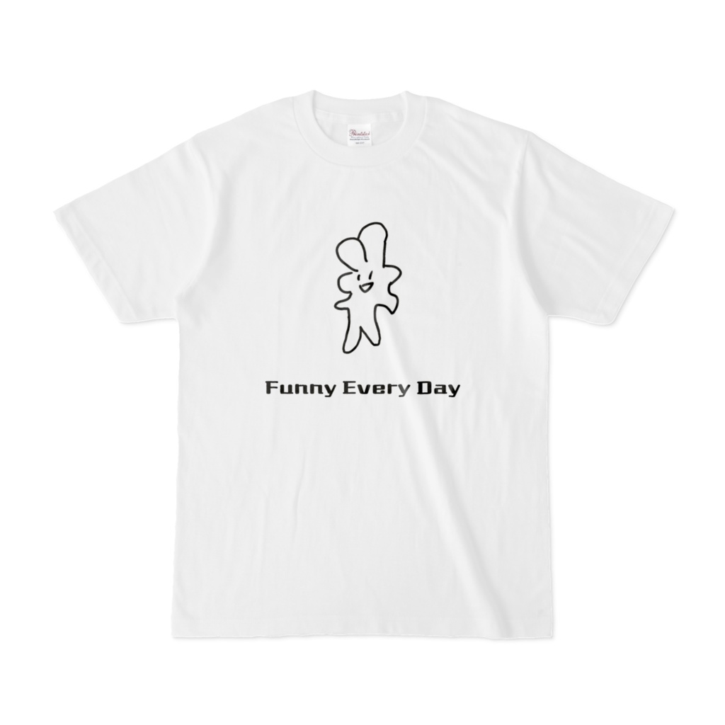 【サトウ】うさぎさん Tシャツ 白