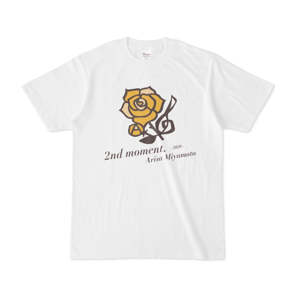 【Tシャツ】2nd moment 黄