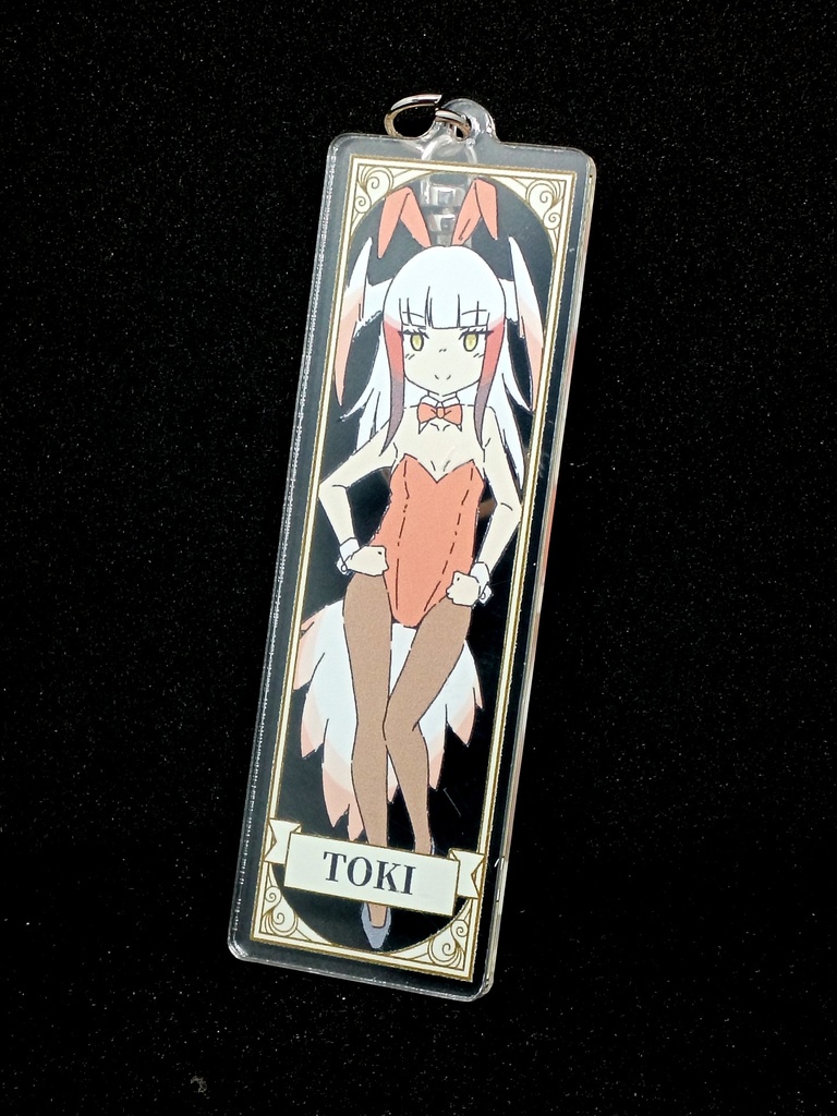 バニートキs クリアしおり&アクリルキーホルダ