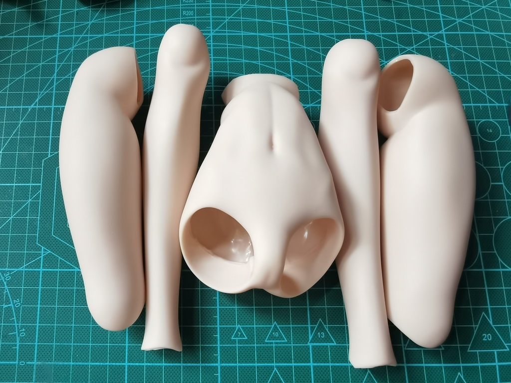 dds用ソフト （下半身パーツ+太ももパーツ+すねパーツ）フレッシュ