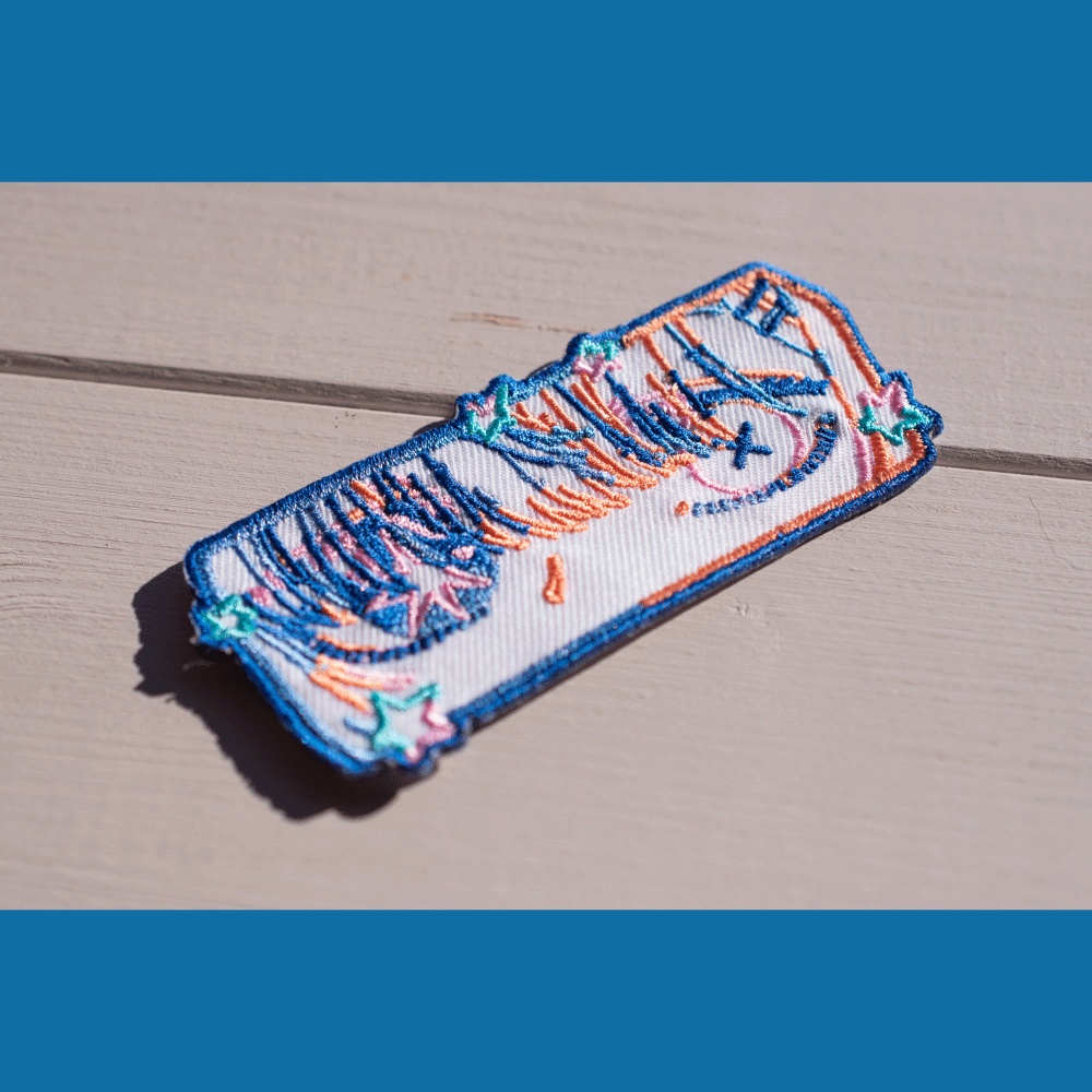 ステッカー刺繍ワッペン「ONNEN」