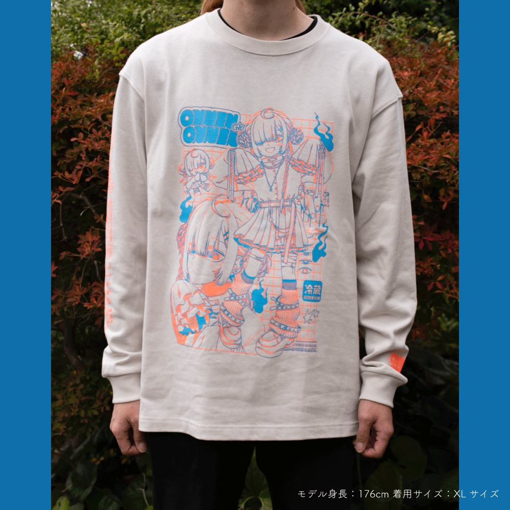 【再販・予約注文】ロングスリーブTシャツ「ONNEN」