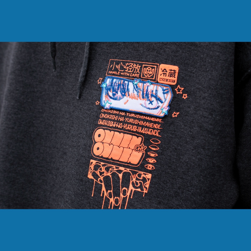 【再販・予約注文】プルオーバーパーカー「ONNEN」