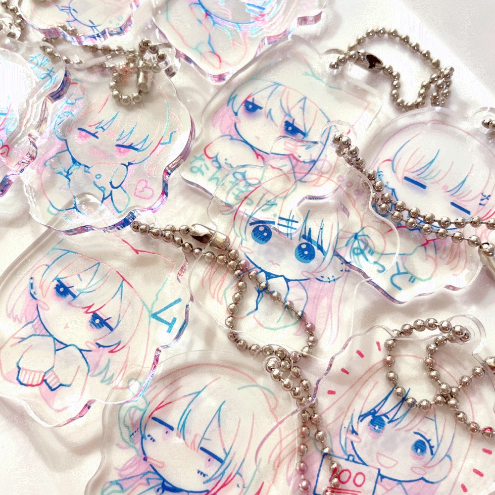 わるいこアクキー(ランダム)