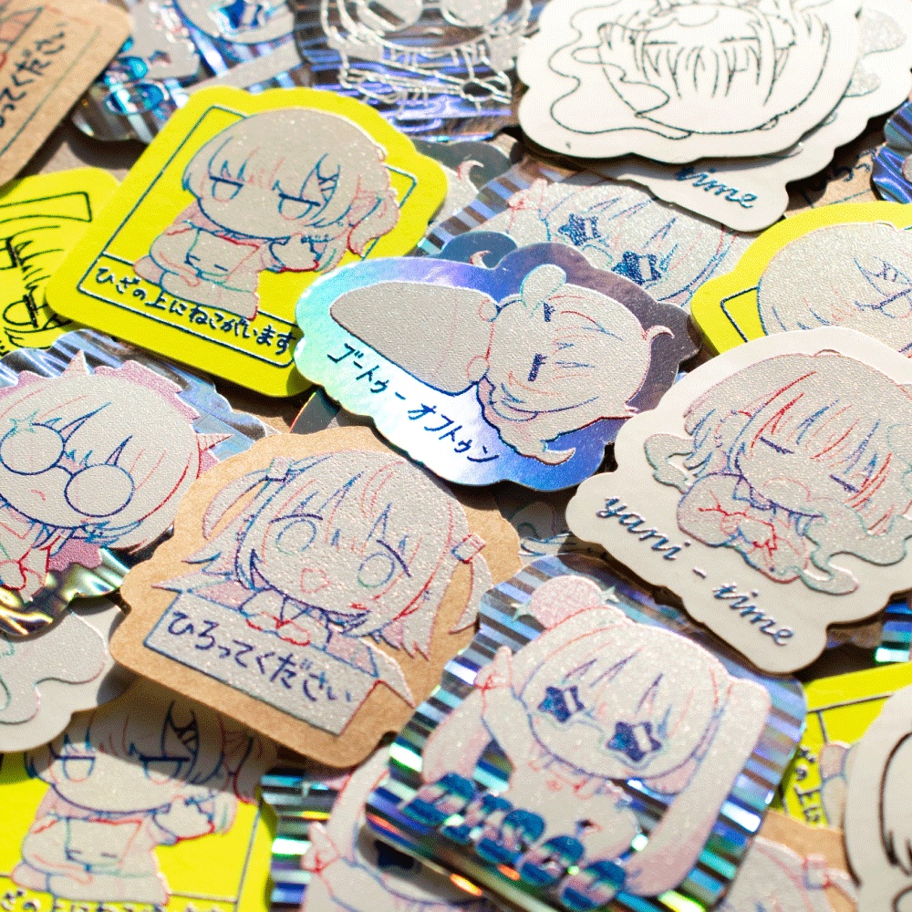 ミニステッカー「わるいこ2」