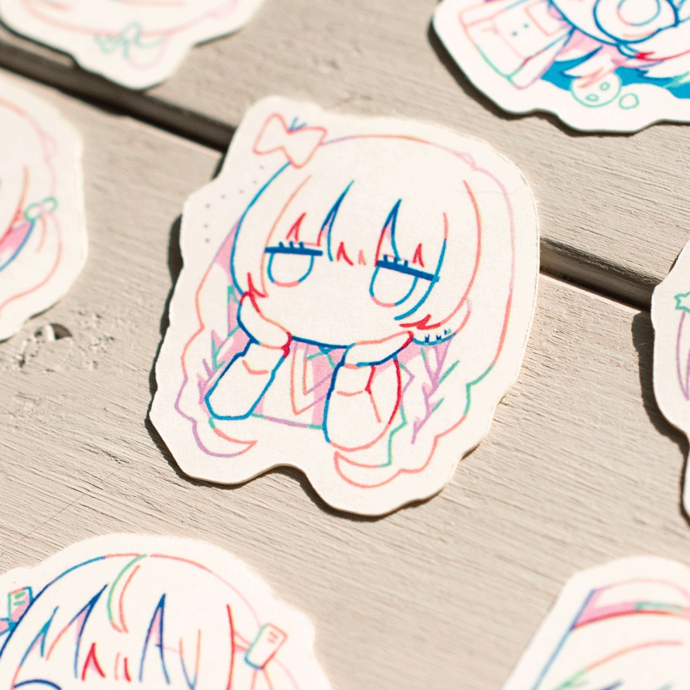 フレークシール「わるいこ2」