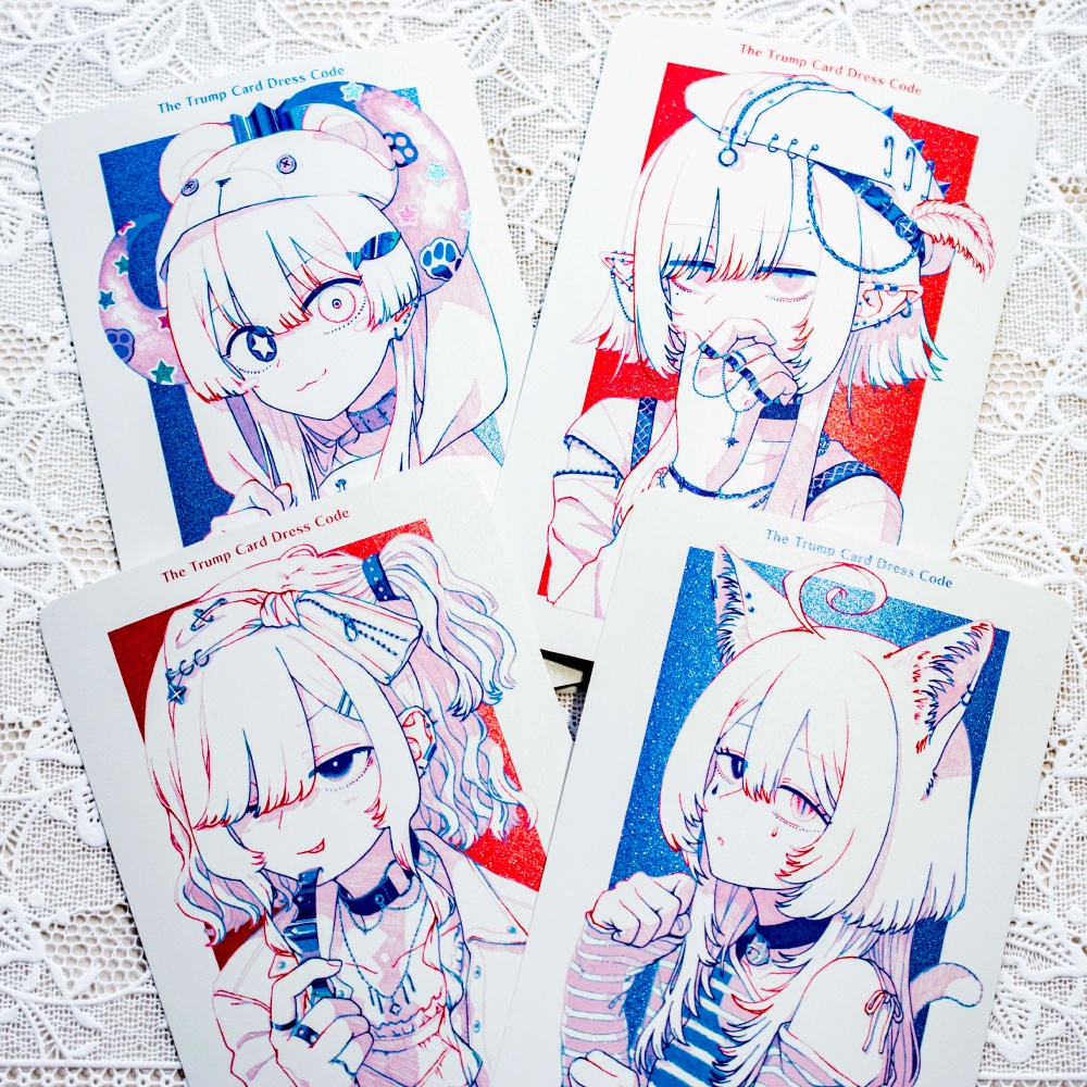 グリッターポストカード
