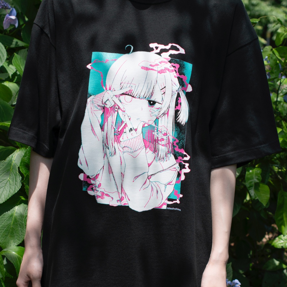 Tシャツ「DEAD FISH EYE GIRL」