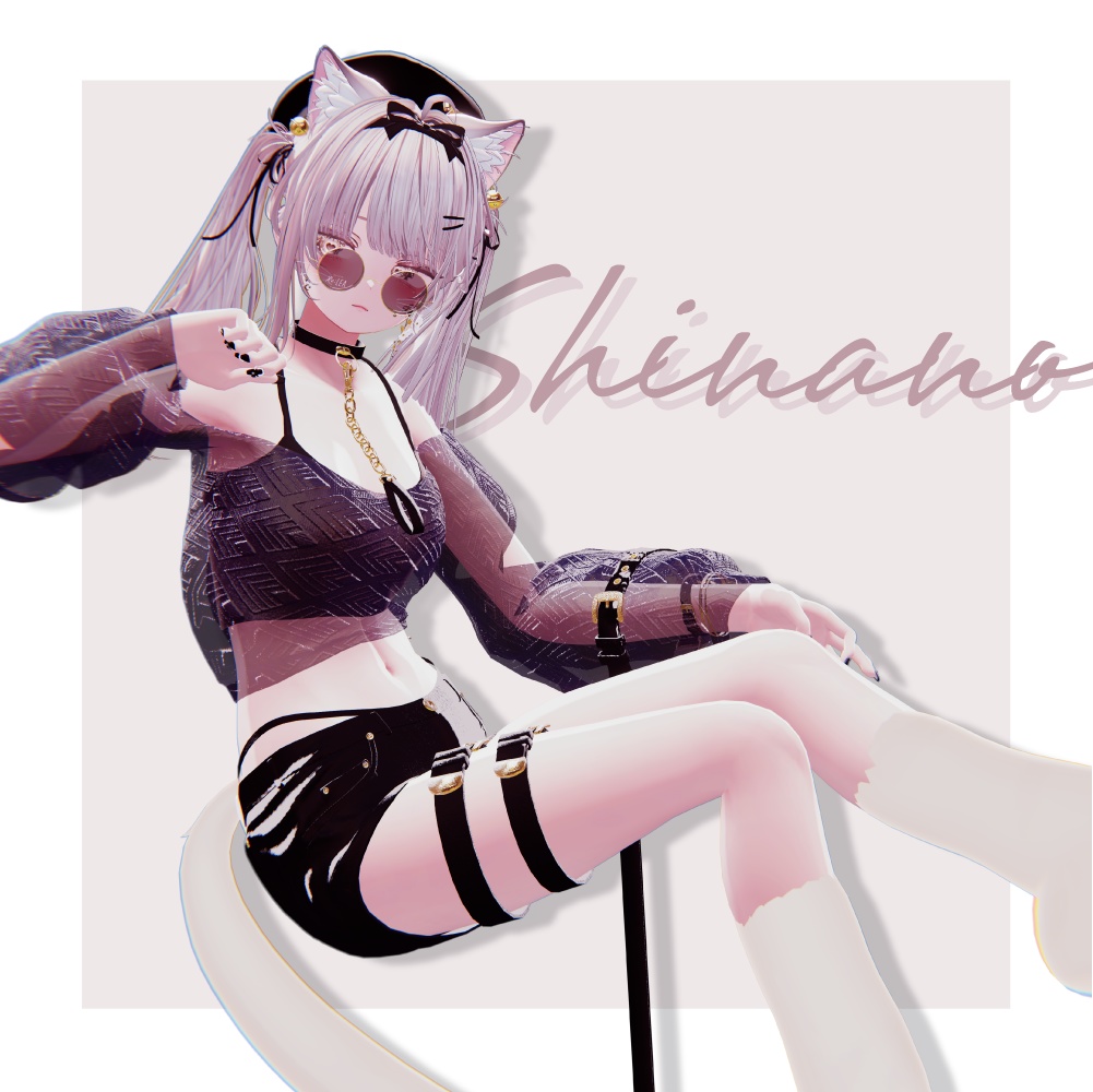 【MA対応】 Summer leather style 【3アバター対応】