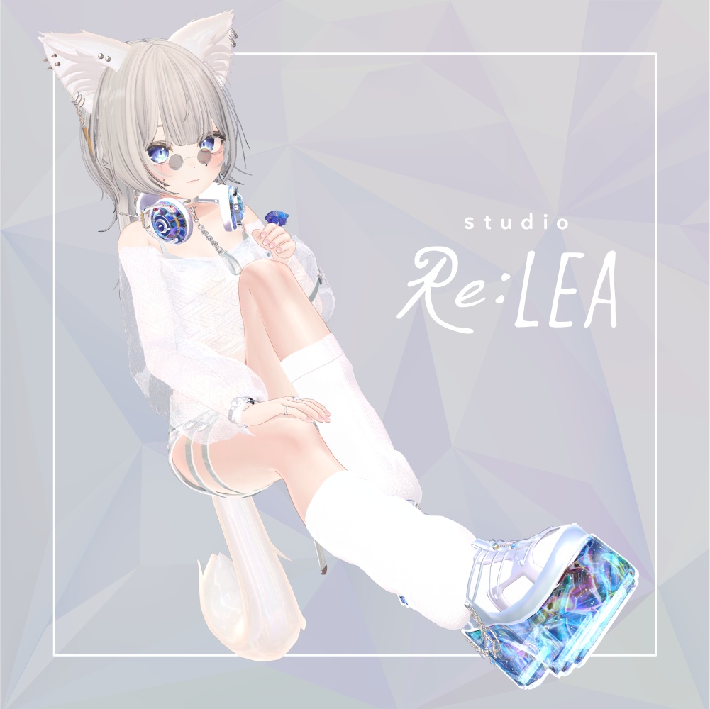 【MA対応】 海ほたるのパーティクルつきシューズ - Seafirefly shoes 【4アバター対応】