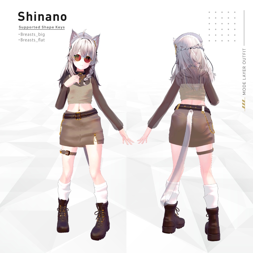 5/6 17:00までセール価格🎁【7アバター対応】 Mode Layer Outfit【MA対応】