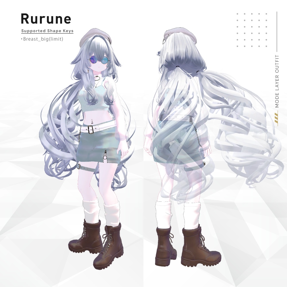 5/6 17:00までセール価格🎁【7アバター対応】 Mode Layer Outfit【MA対応】