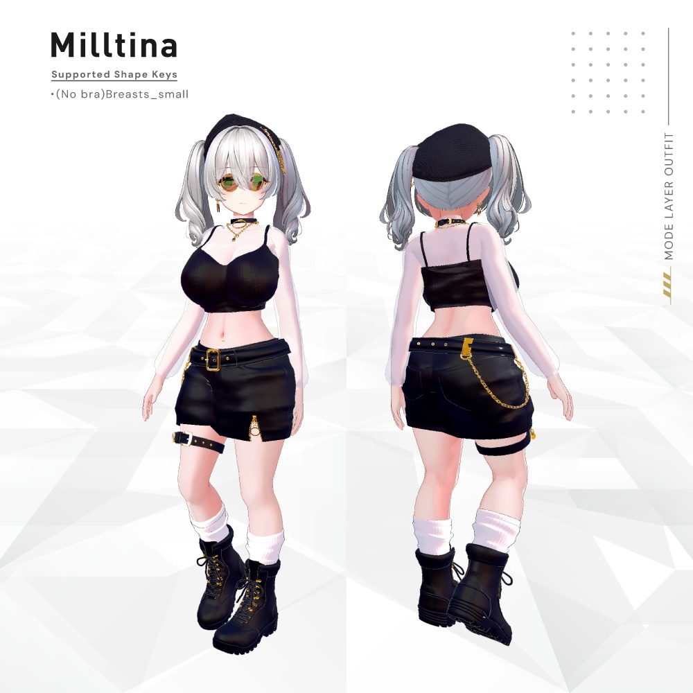 5/6 17:00までセール価格🎁【7アバター対応】 Mode Layer Outfit【MA対応】