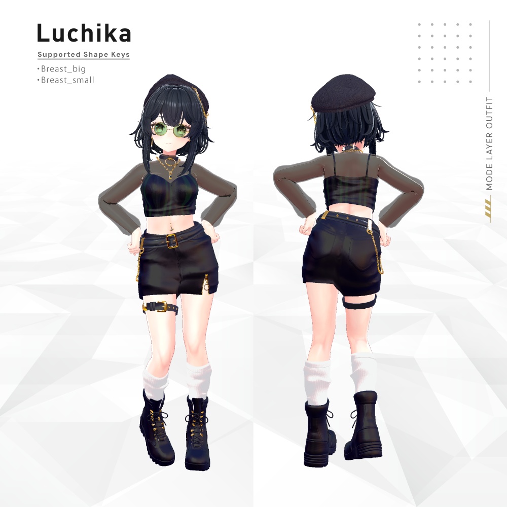 5/6 17:00までセール価格🎁【7アバター対応】 Mode Layer Outfit【MA対応】