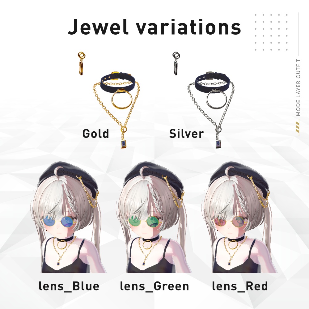 5/6 17:00までセール価格🎁【7アバター対応】 Mode Layer Outfit【MA対応】