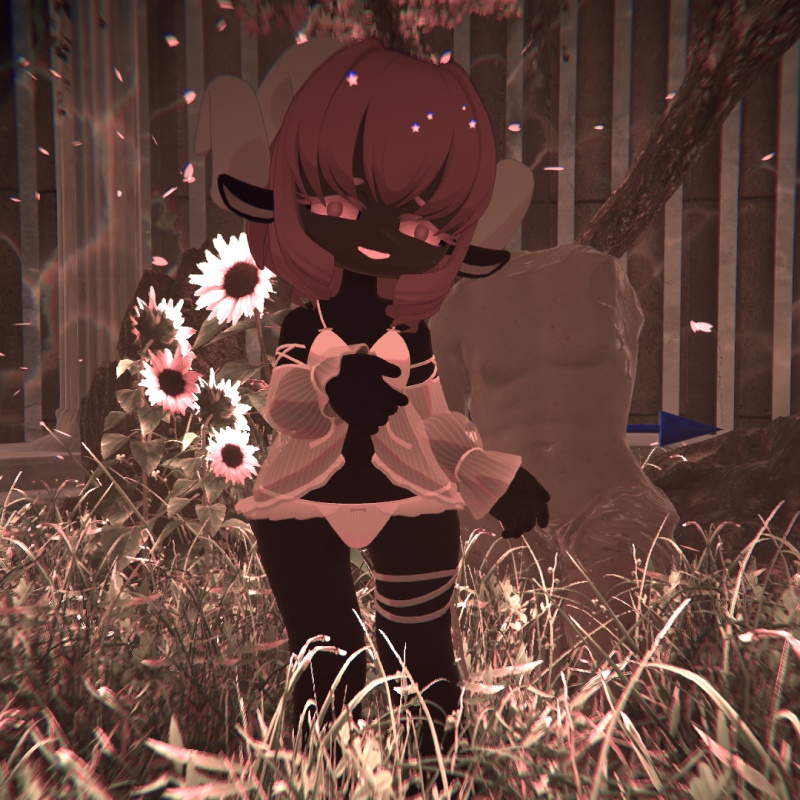 オリジナル3Dモデル【羊もどきのドリーちゃん】