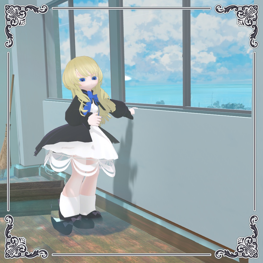 オリジナル3Dモデル【トルソーのヴィクトリアちゃん】