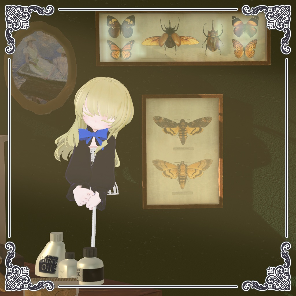 オリジナル3Dモデル【トルソーのヴィクトリアちゃん】