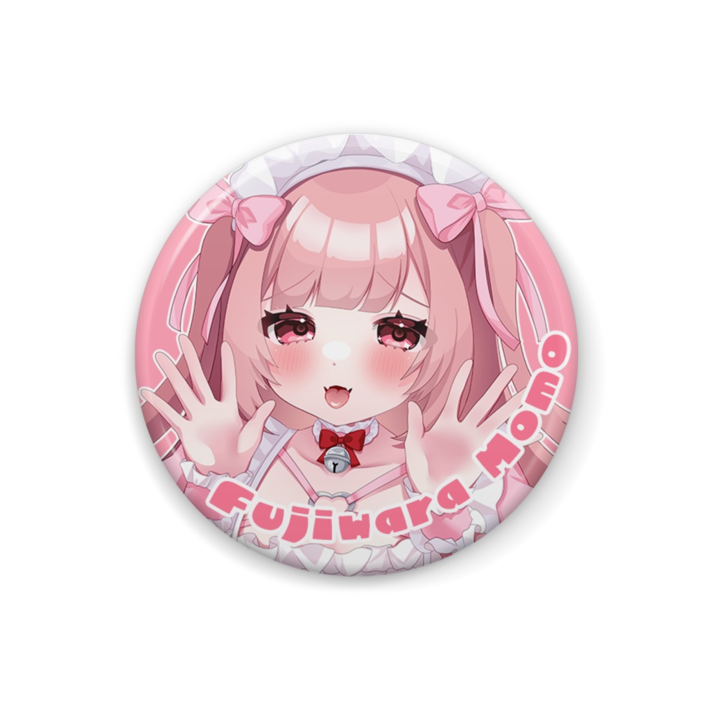 藤原桃 缶バッジB