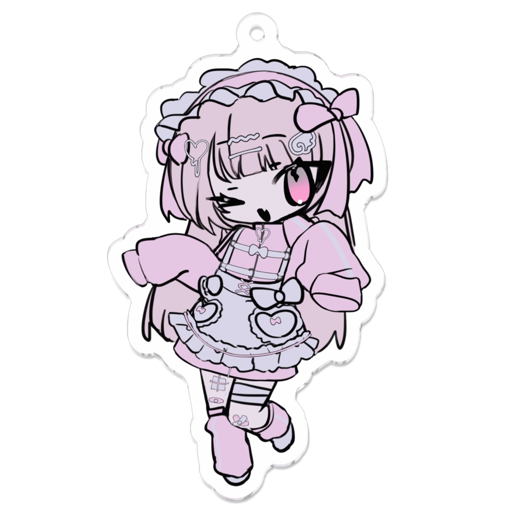 ももぴアクキー